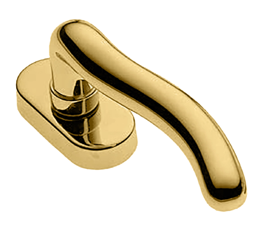 Ручка оконная SNAKE W1 OTL, цвет - золото фото купить Астрахань