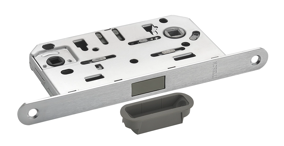 Защелка межкомнатная M1895 SSC магнитная, сантехническая, цвет суперматовый хром фото 2 Защелка межкомнатная M1895 SSC магнитная, сантехническая, цвет суперматовый хром фото купить в Астрахани