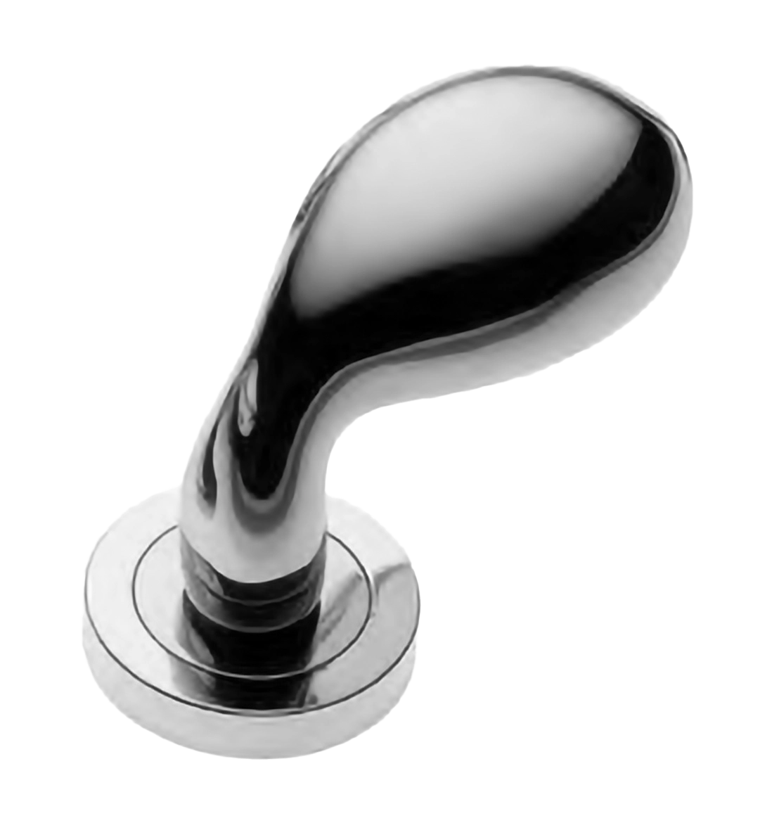 Ручка дверная AIR-2 R2 CRO раздельная на круглой розетке, цвет - хром фото купить Астрахань