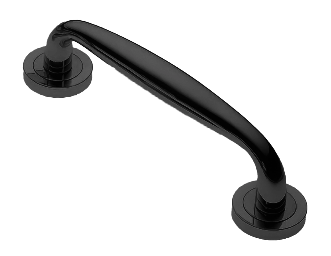 Ручка-скоба AIR PH NERO, цвет - черный фото 1 Ручка-скоба AIR PH NERO, цвет - черный фото купить Астрахань