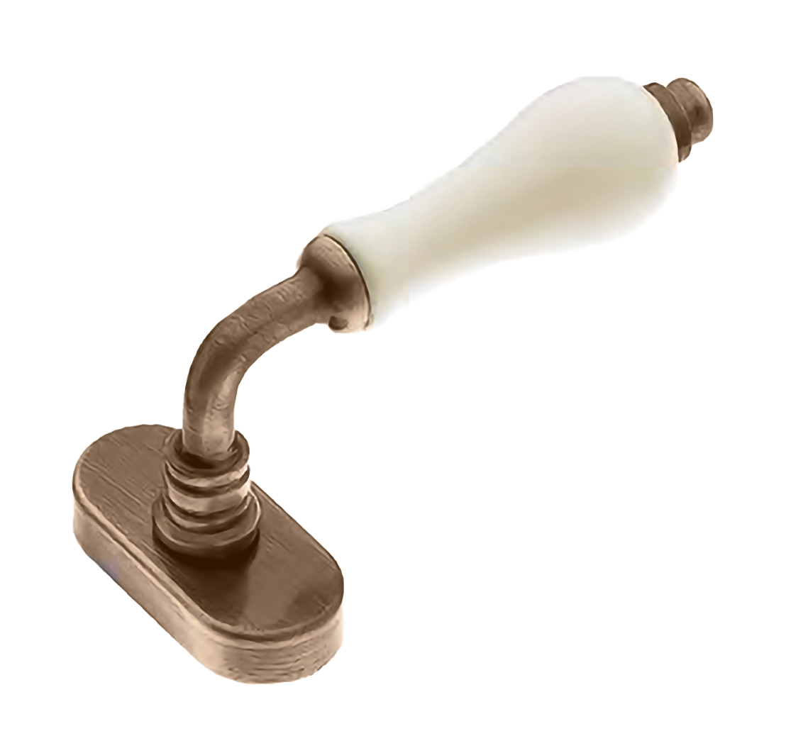 Ручка оконная CERAMICA W1 OBR/CHAMP, цвет - бронза/шампань фото 1 Ручка оконная CERAMICA W1 OBR/CHAMP, цвет - бронза/шампань фото купить Астрахань