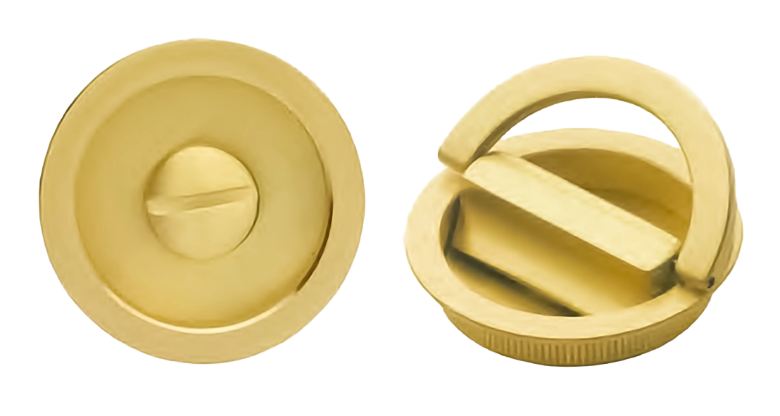 Ручка для раздвижной двери ART.75 CRO с поворотным кольцом, цвет - хром фото купить Астрахань