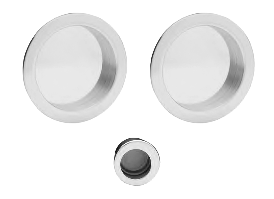 Ручка для раздвижной двери ART.54/A CRO с пальчиковой ручкой, цвет - хром фото купить Астрахань