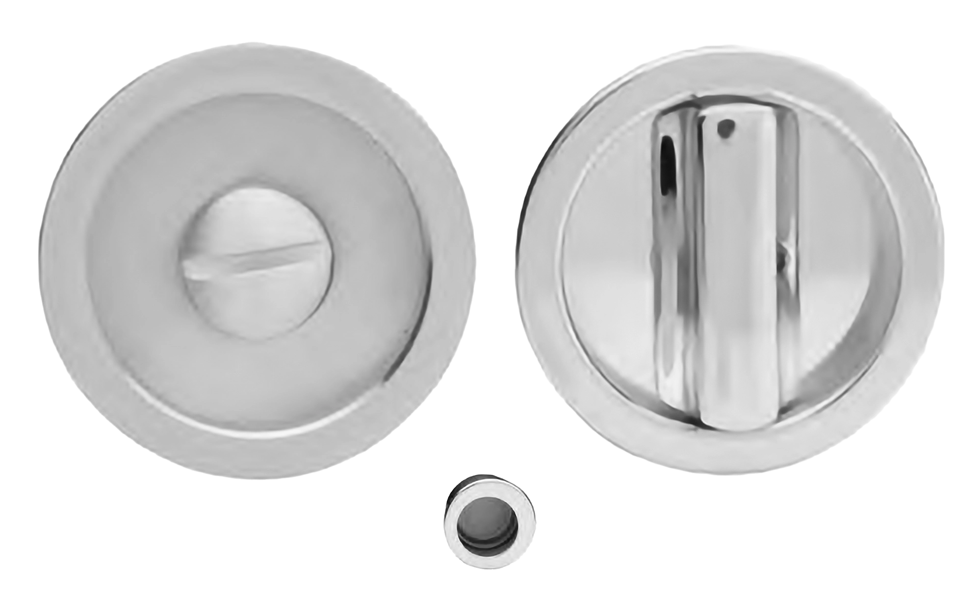 Ручка для раздвижной двери ART.55/A CRO с заверткой WC и пальчиковой ручкой, цвет - хром фото 1 Ручка для раздвижной двери ART.55/A CRO с заверткой WC и пальчиковой ручкой, цвет - хром фото купить Астрахань