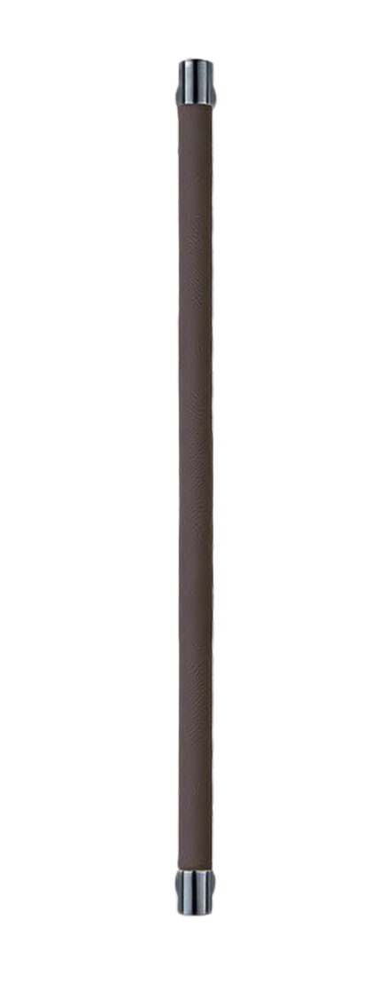 Ручка-скоба HIDE LEATHER PH/A NERO/GRAFITE, цвет - черный/графит фото купить Астрахань