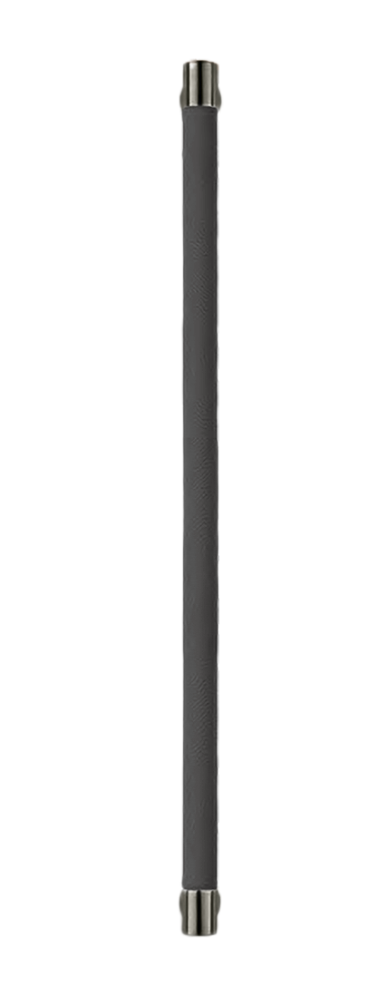 Ручка-скоба HIDE LEATHER PH/A ANT/GRAFITE, цвет - антрацит/графит фото купить Астрахань