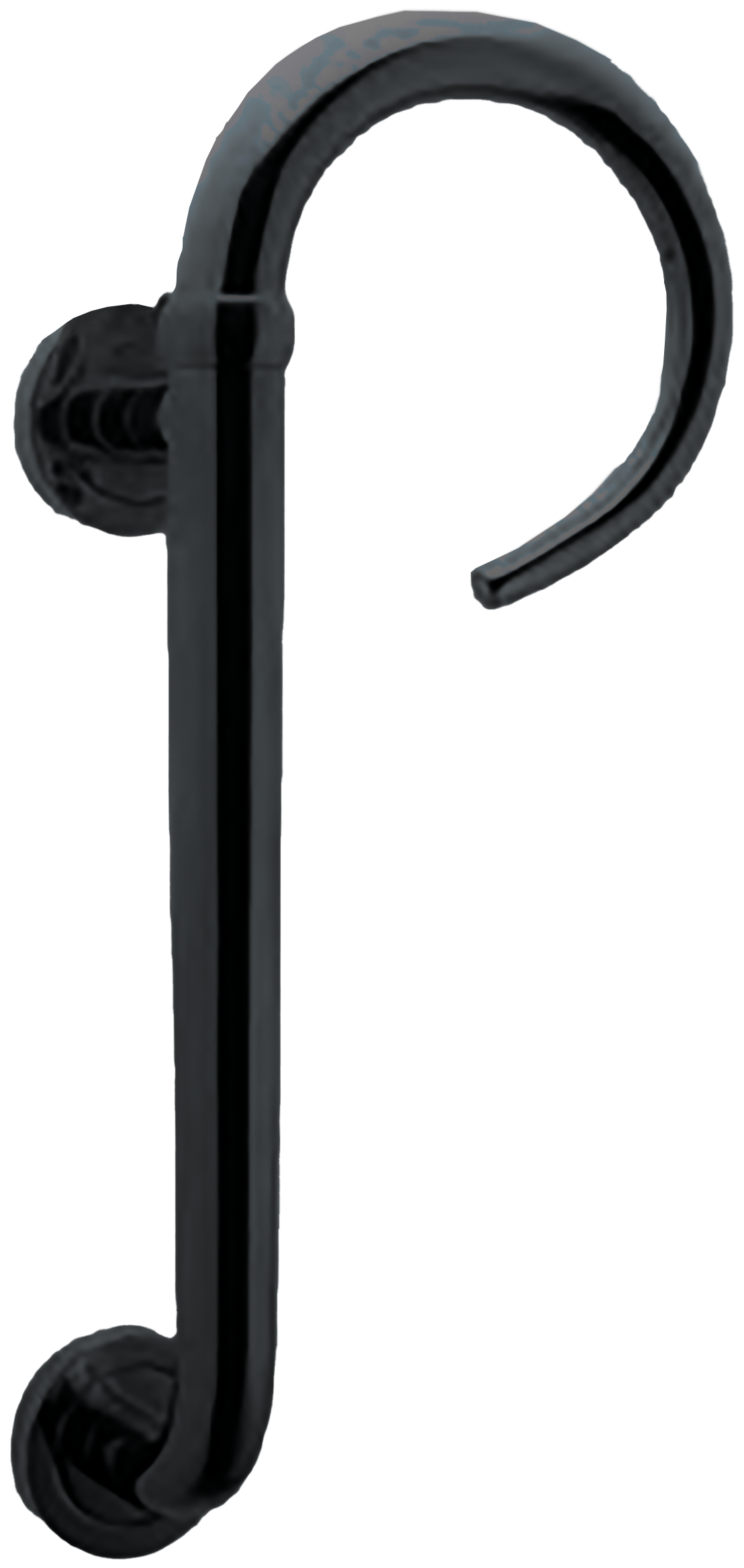 Ручка-скоба LANGOUST PH R NERO, цвет - черный фото купить Астрахань