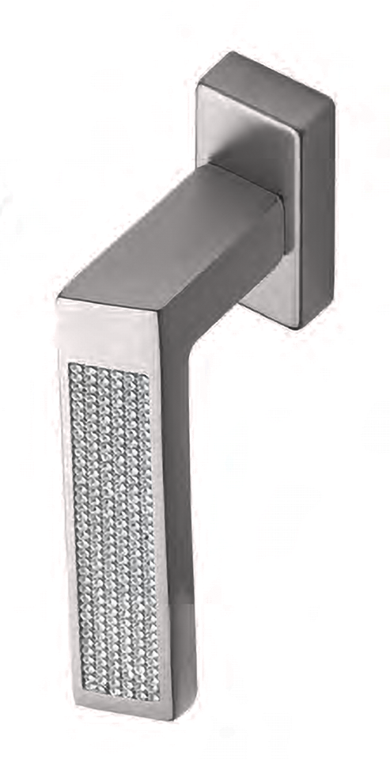 Ручка оконная DOLCE VITA W1 NIN с 4-х позицион. механизмом, цвет черный никель фото купить в Астрахани