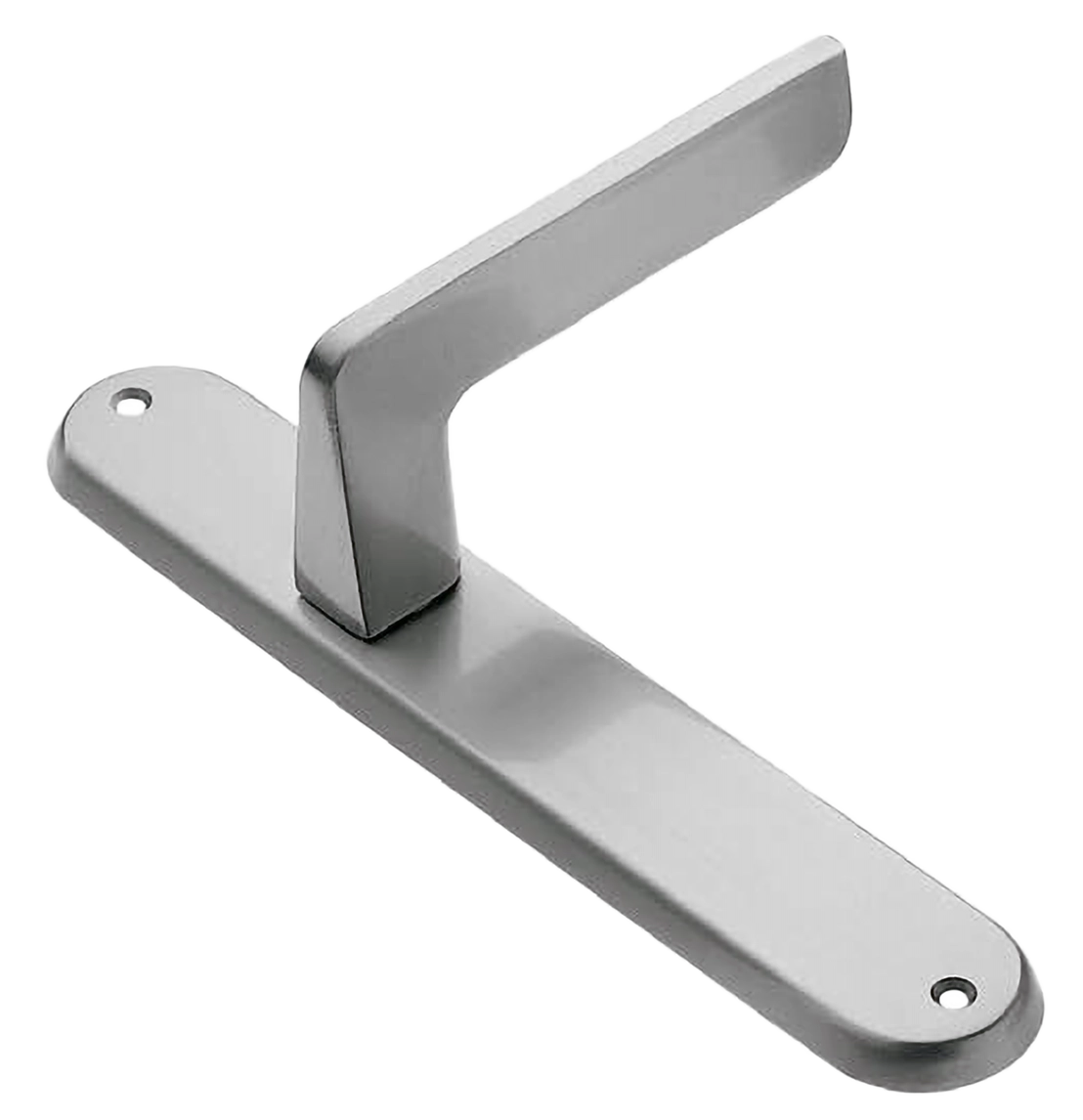 Ручка дверная на планке ROCK PL CSA, цвет матовый хром, латунь фото купить в Астрахани