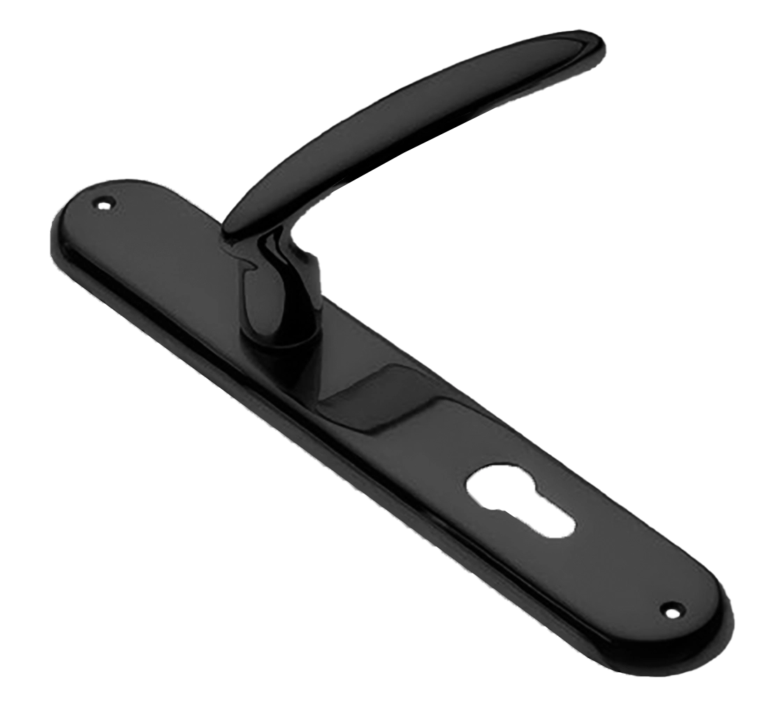 FLAMINGO PL NERO, ручка на планке, цвет - черный фото купить в Астрахани