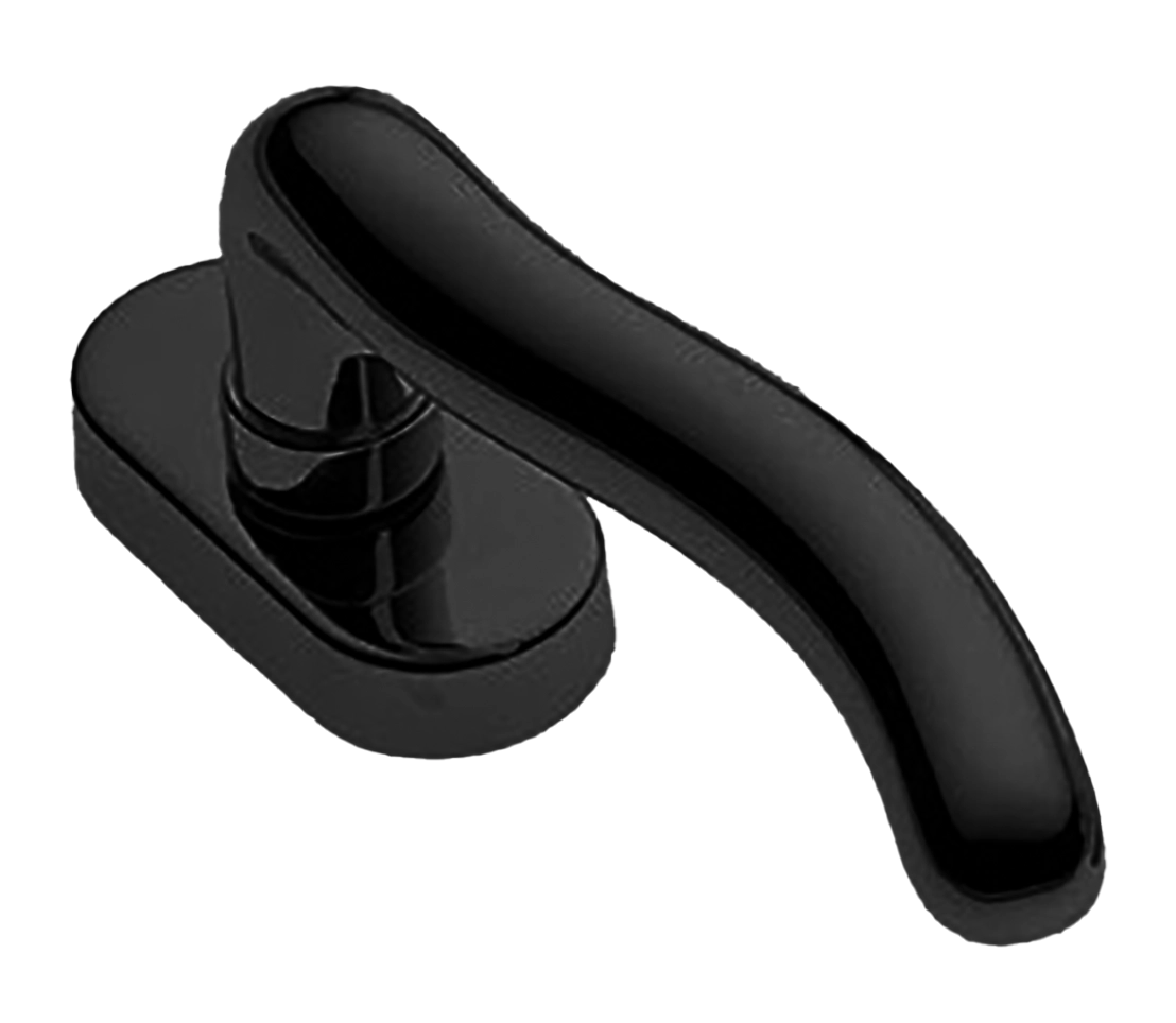 Ручка оконная SNAKE W1 NERO, цвет - черный фото купить в Астрахани