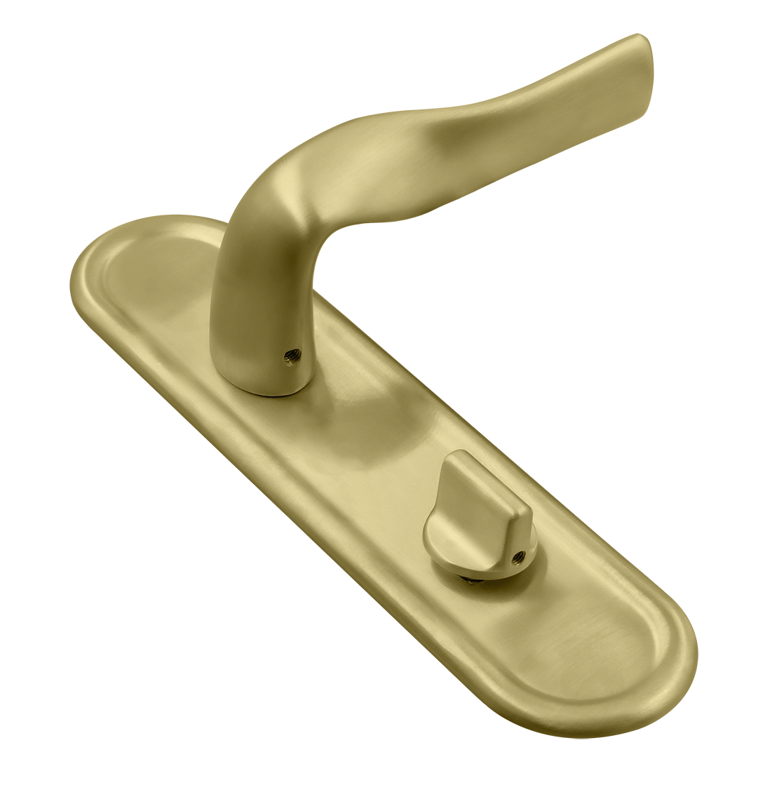 Ручка дверная LVB PLR AH на планке, цвет Осенний мёд/Autumn Honey фото купить Астрахань