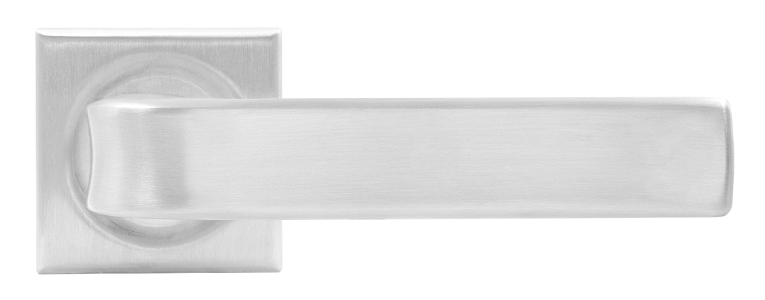 Ручка дверная THE BUS STATION S7 WF на квадратной розетке, цвет Зимняя стужа/Winter Frost фото купить в Астрахани