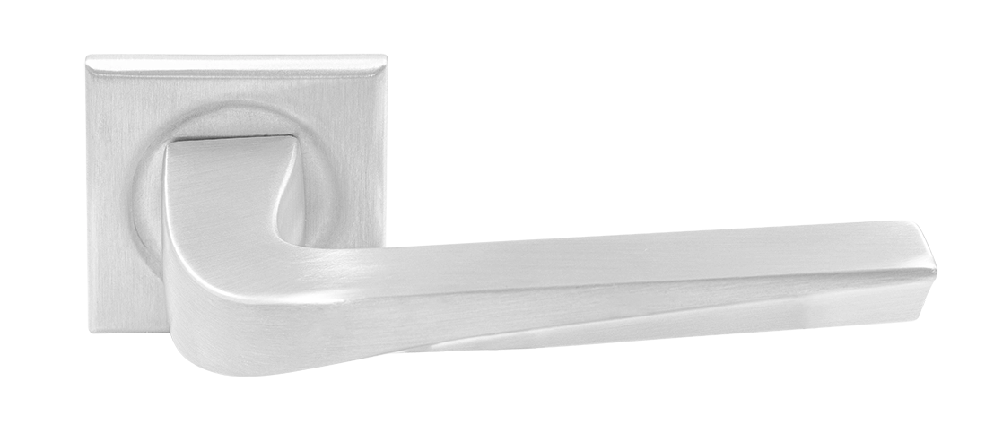 Ручка дверная WD CONCERT HALL S7 WF на квадратной розетке, цвет Зимняя стужа/Winter Frost фото купить Астрахань