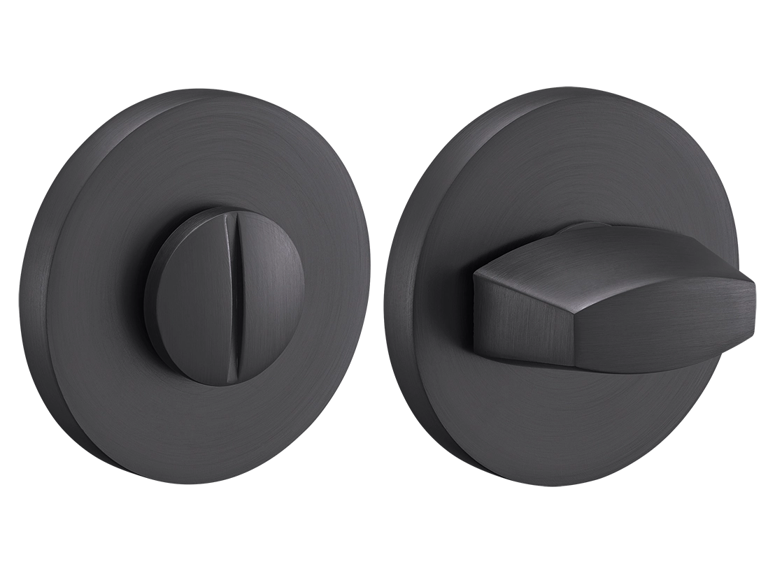 Завертка сантехническая MH-WC-R6 GR на круглой розетке, цвет графит, ЦАМ фото купить Астрахань