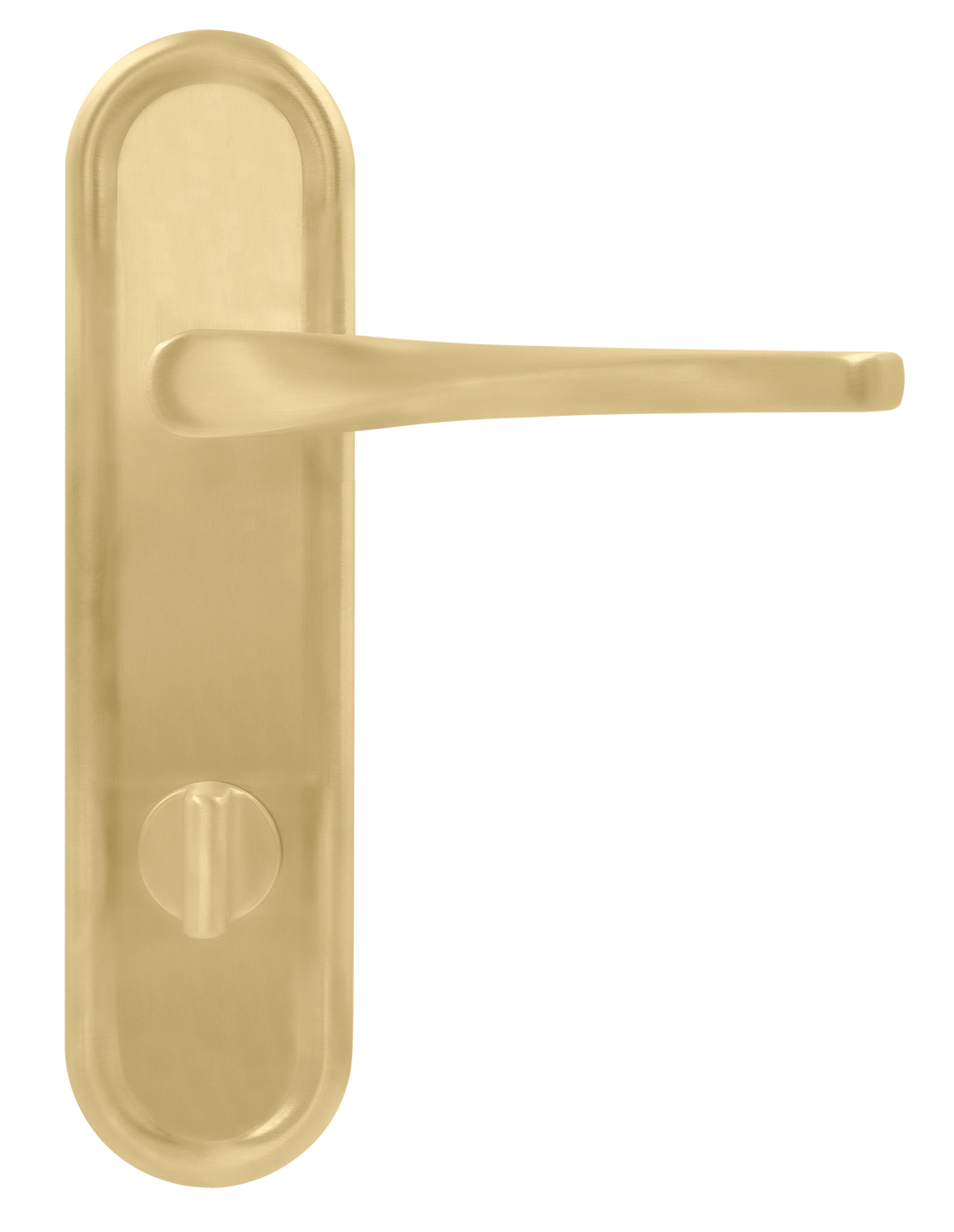 Ручка дверная THE OLYMPICS PLR WC AH на планке под сантехническую завертку, цвет Осенний мёд/Autumn Honey фото купить в Астрахани