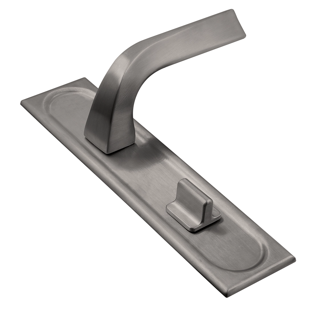 Ручка дверная WD CONCERT HALL PLS WC WF на планке под сантехническую завертку, цвет Зимняя стужа/Winter Frost фото купить Астрахань