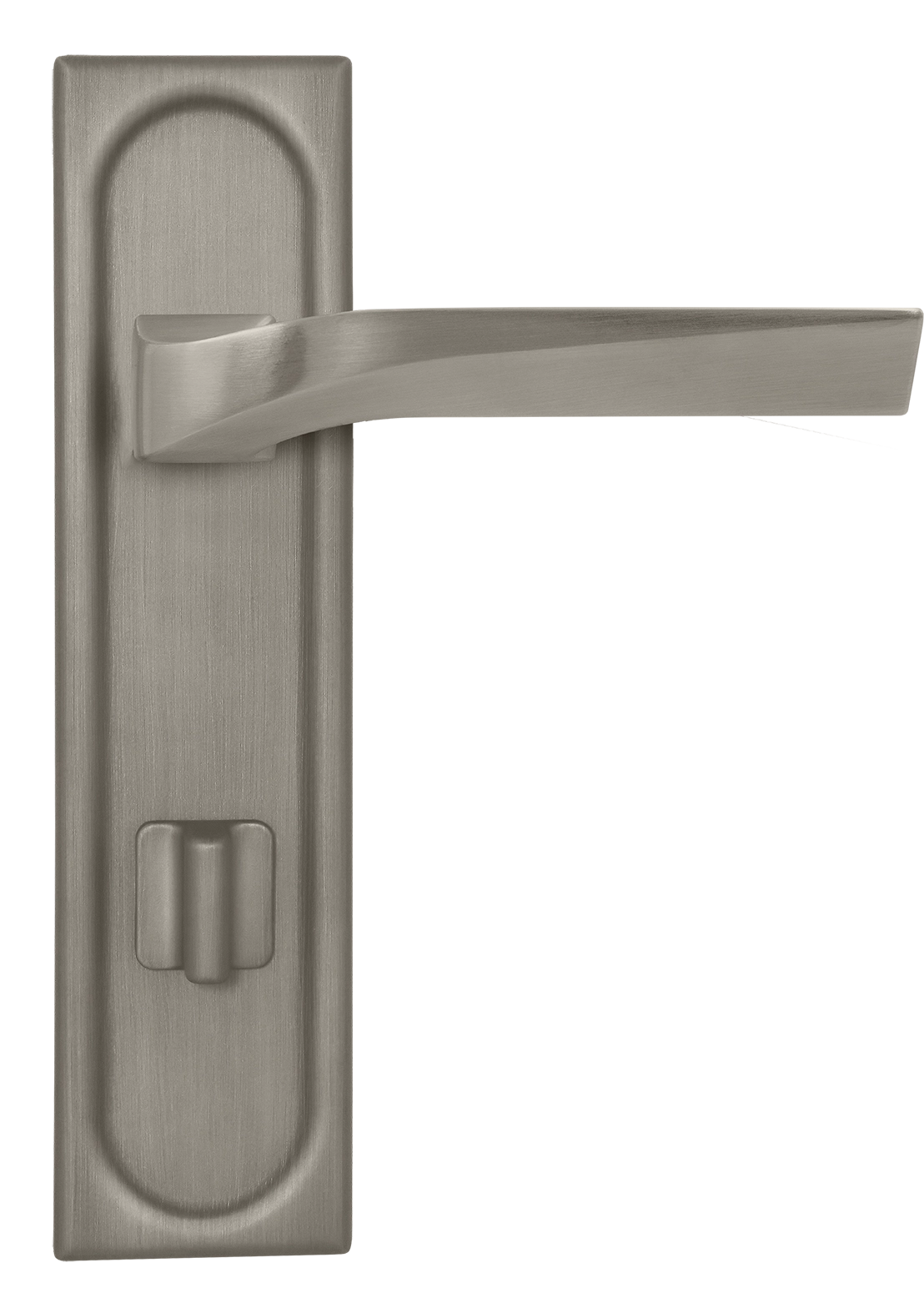 Ручка дверная WD CONCERT HALL PLS WC SMI на планке под сантехническую завертку, цвет Весенняя дымка/Spring Mist фото купить в Астрахани