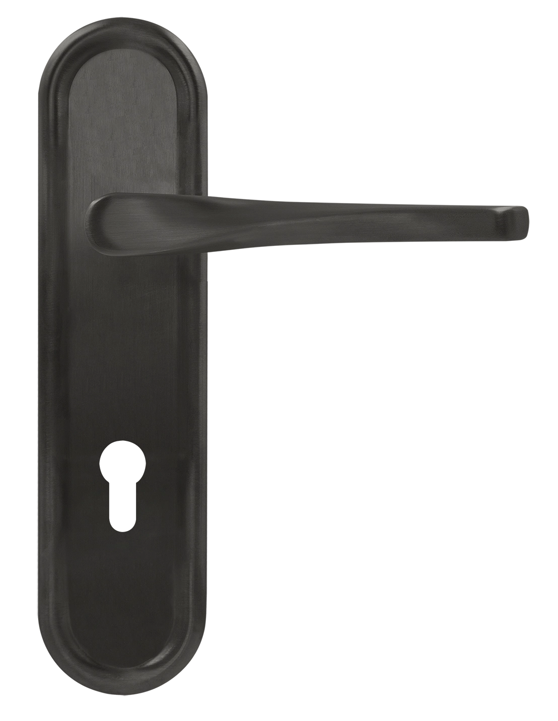 Ручка дверная THE OLYMPICS PLR KH SST на планке под ключевой цилиндр, цвет Летняя гроза/Summer Storm фото купить Астрахань