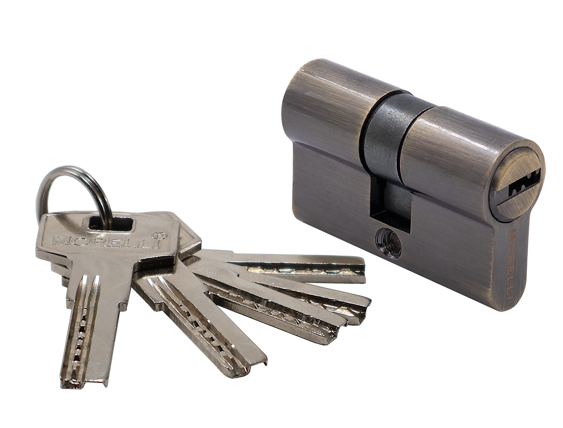 Ключевой цилиндр высокой секретности HS 50C AB (50мм)