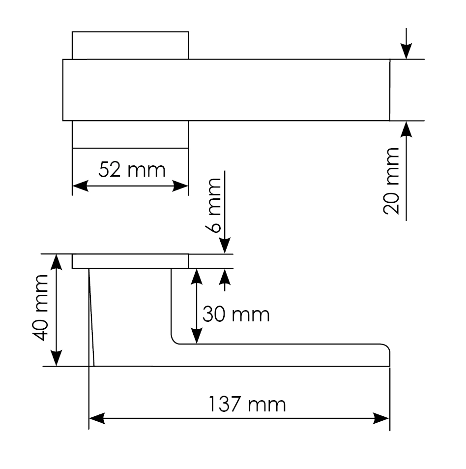 Комплект дверных ручек MH-56-S6 BL с заверткой MH-WC-S6 BL + магнитный замок M1895 BL, цвет черный фото morelli Астрахань