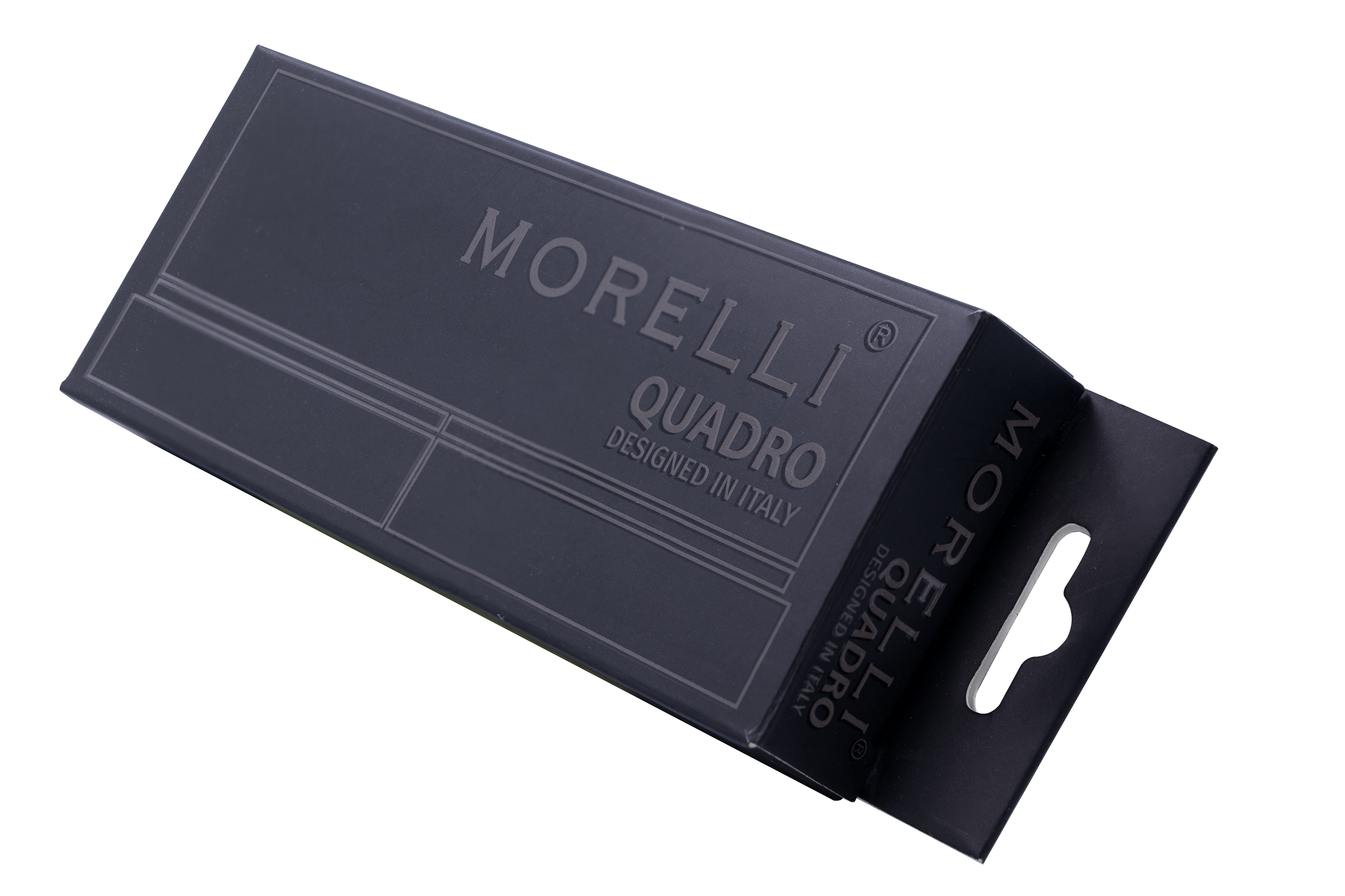 Петля QUADRO-2 BL врезная на квадратной оси, цвет черный фото morelli Астрахань
