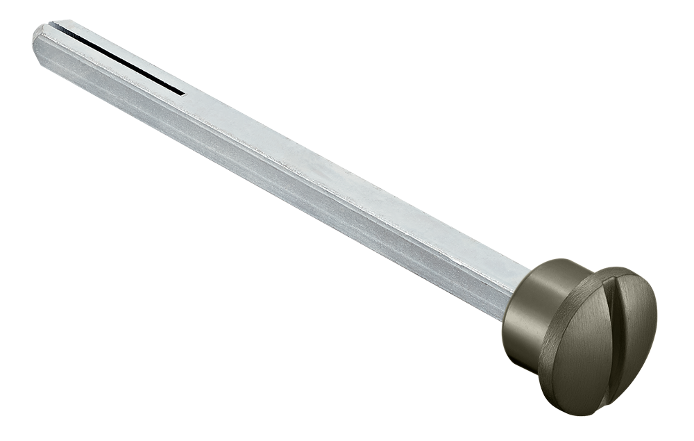 Четырехгранник LUX-SPINDLE-WC 110 ANT 110мм с кнопкой, цвет антрацит фото 1 Четырехгранник LUX-SPINDLE-WC 110 ANT 110мм с кнопкой, цвет антрацит фото купить Астрахань