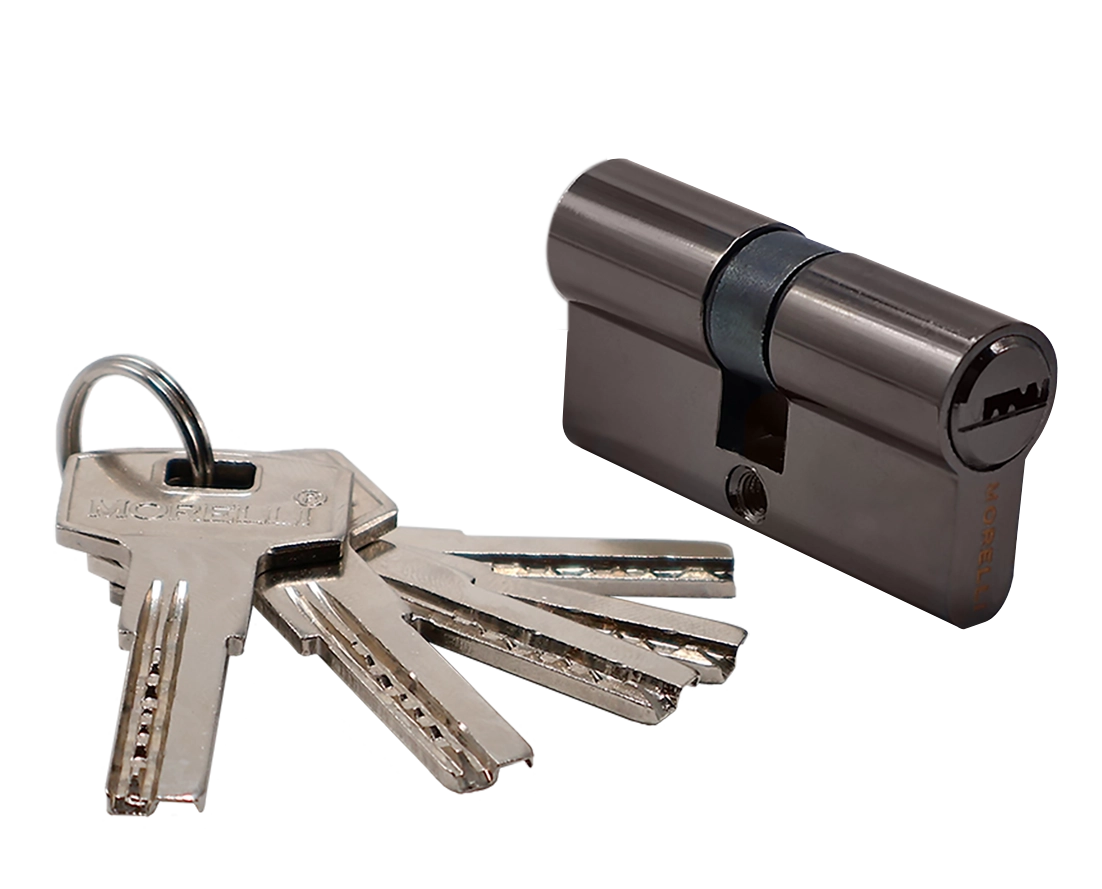 Ключевой цилиндр высокой секретности HS 60C BN (60мм), цвет - черный никель фото 1 Ключевой цилиндр высокой секретности HS 60C BN (60мм), цвет - черный никель фото купить Астрахань