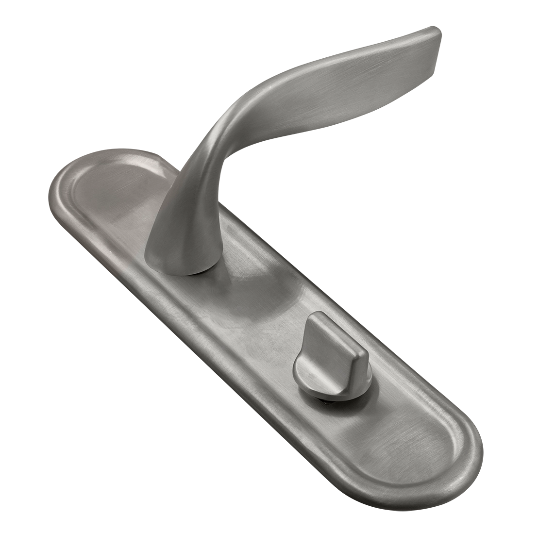 Ручка дверная SKYSCRAPER PLR WF на планке, цвет Зимняя стужа/Winter Frost фото купить Астрахань