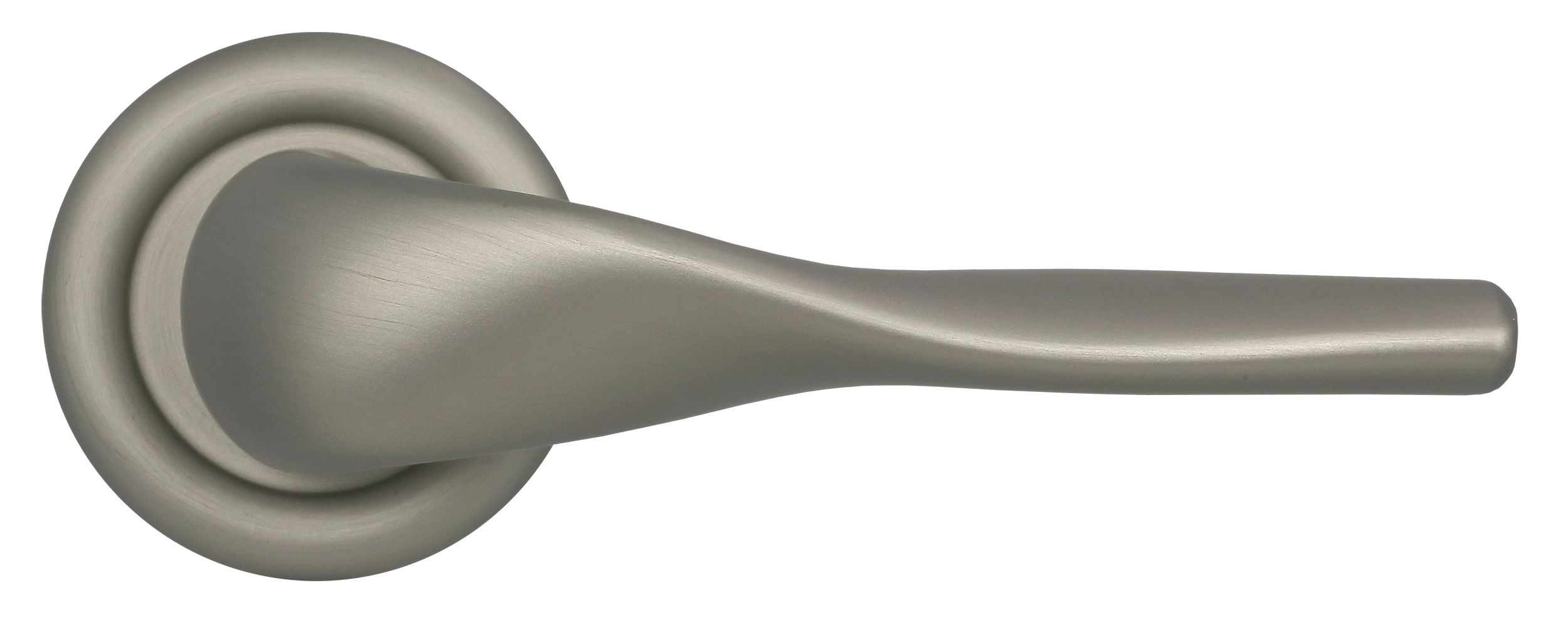 Ручка дверная LVB R7 SMI на круглой розетке, цвет Весенняя дымка/Spring Mist фото купить в Астрахани