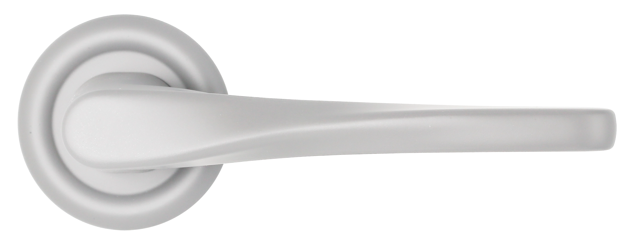 Ручка дверная THE OLYMPICS R7 SSW на круглой розетке, цвет Стокгольмский снегопад/Stockholm Snowfall фото купить в Владивостоке