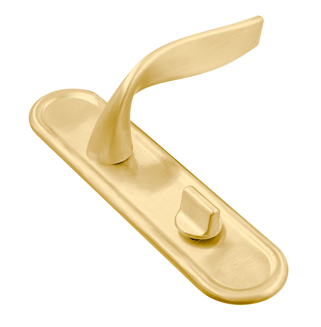 Ручка дверная SKYSCRAPER PLR AH на планке, цвет Осенний мёд/Autumn Honey фото купить Астрахань