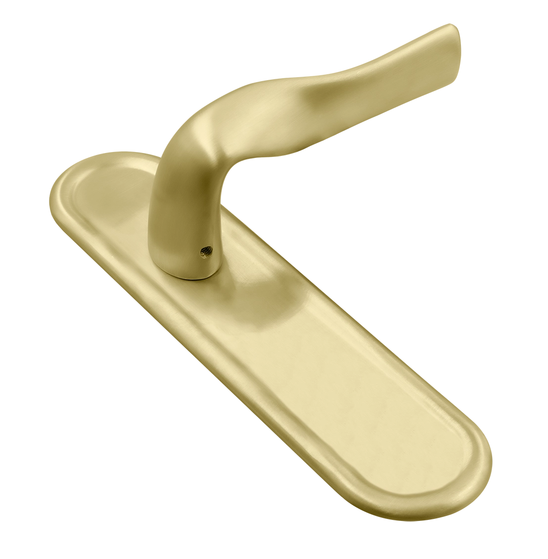 Ручка дверная LVB PLR AH на планке, цвет Осенний мёд/Autumn Honey фото купить Астрахань