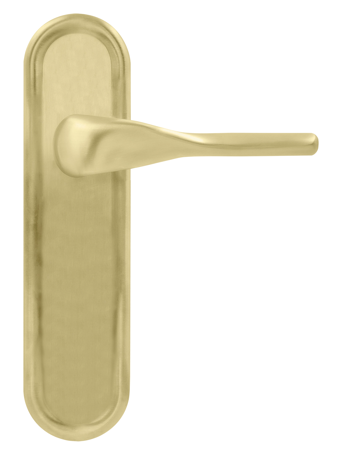 Ручка дверная LVB PLR AH на планке, цвет Осенний мёд/Autumn Honey фото купить в Астрахани