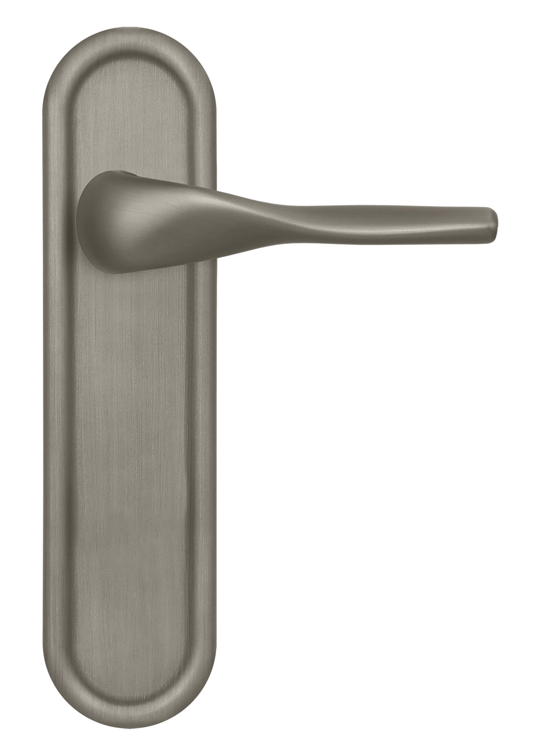 Ручка дверная LVB PLR SMI на планке, цвет Весенняя дымка/Spring Mist фото купить в Астрахани