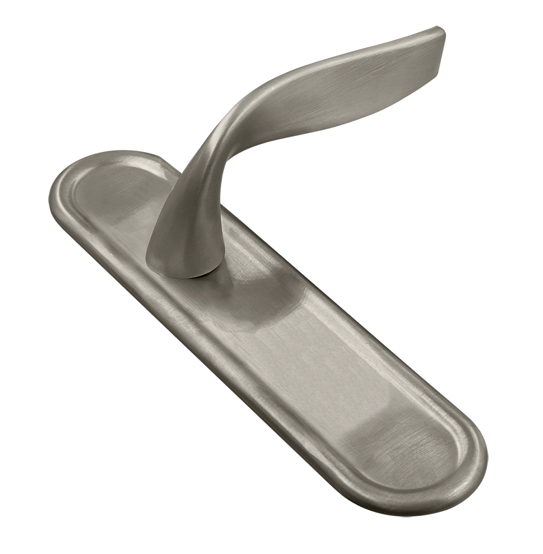 Ручка дверная SKYSCRAPER PLR SMI на планке, цвет Весенняя дымка/Spring Mist фото купить Астрахань