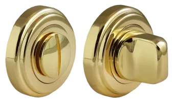 Завертка сантехническая MH-WC-CLASSIC PG на круглой розетке цвет золото