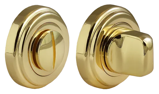 Завертка сантехническая MH-WC-CLASSIC PG на круглой розетке цвет золото фото купить Астрахань