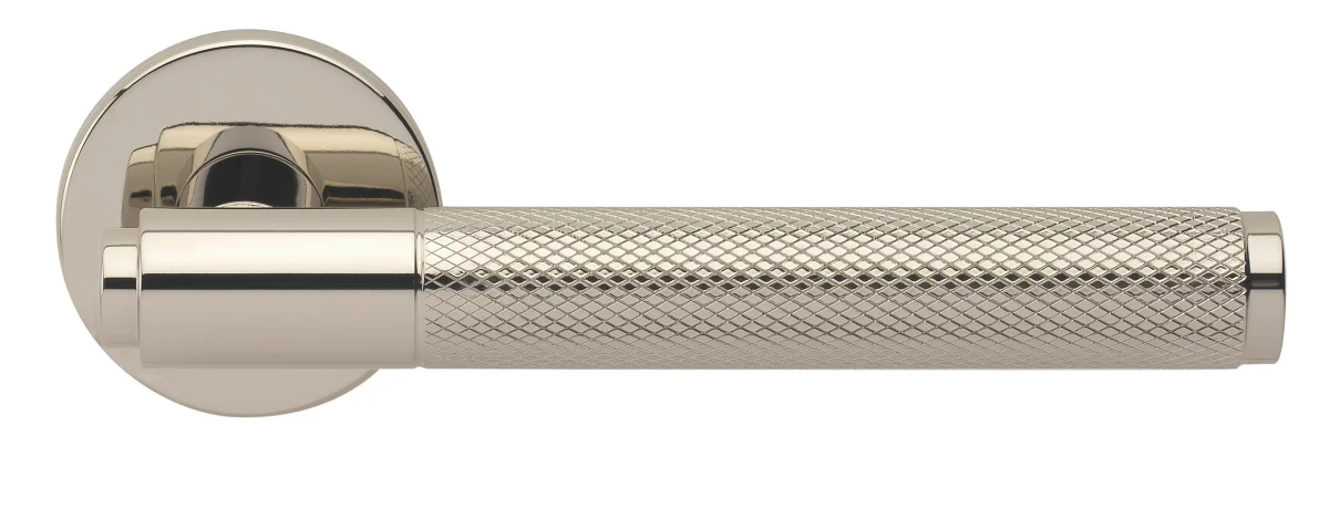 BRIDGE R6 NIS, ручка дверная с усиленной розеткой, цвет -  матовый никель фото купить Астрахань