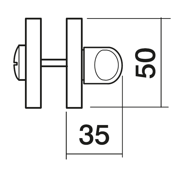 LUX-WC-R3 OBR, завертка сантехническая, цвет - кофе фото купить в Астрахани