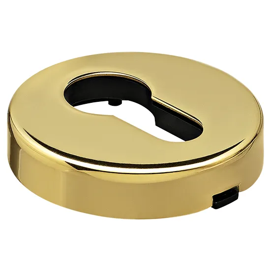 Накладка на евроцилиндр LUX-KH-R3 OTL круглая, цвет золото фото купить Астрахань