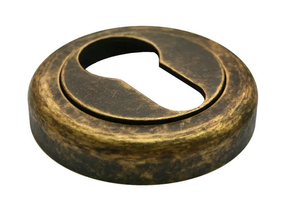 Накладка на евроцилиндр CC-KH OBA круглая, цвет античная бронза фото купить Астрахань