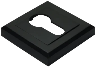Накладка на ключевой цилиндр MH-KH-S BL квадратная, цвет черный