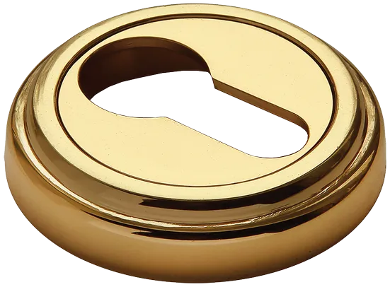 Накладка на ключевой цилиндр MH-KH-CLASSIC PG круглая, цвет золото фото купить Астрахань