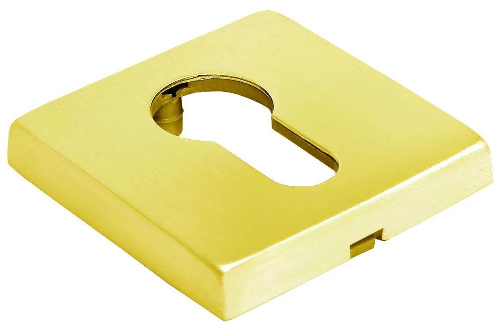 Накладка LUX-KH-S5 OSA на евроцилиндр, цвет матовое золото фото купить Астрахань