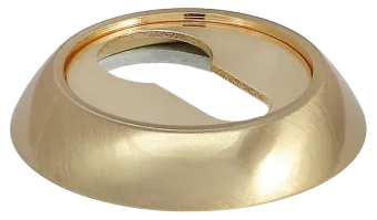 Накладка на евроцилиндр MH-KH SG/GP круглая, цвет мат.золото/золото