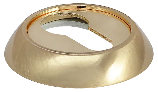 Накладка на евроцилиндр MH-KH SG/GP круглая, цвет мат.золото/золото фото купить Астрахань