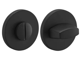 Завертка сантехническая MH-WC-R6 BL на круглой розетке 6мм цвет черный